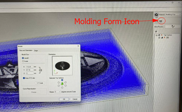 Molding Form Icon